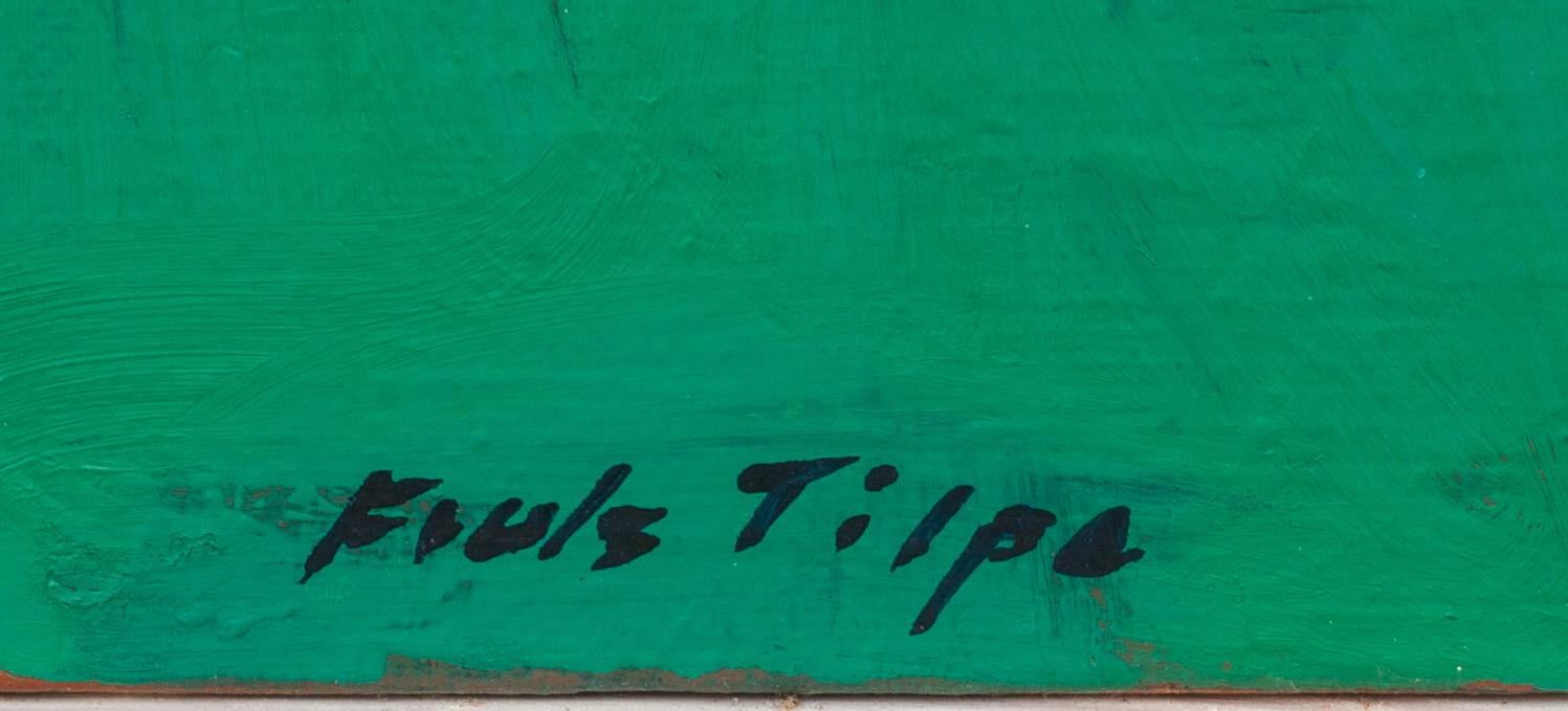 FRULS TILPO, olja på duk, signerad.