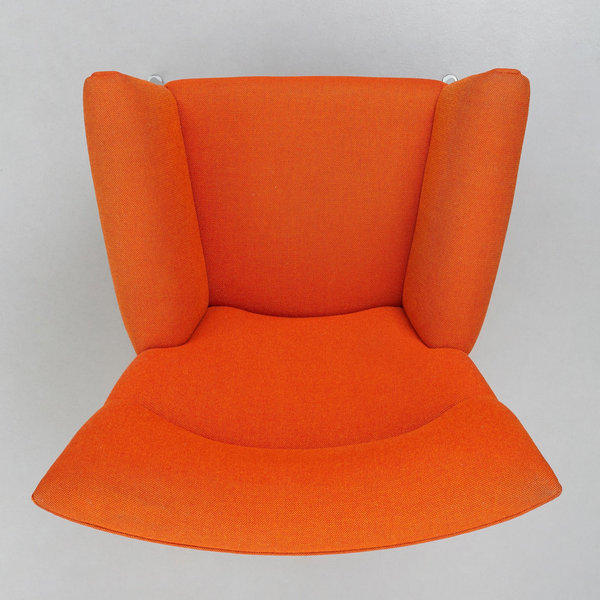 HANS J WEGNER, a "Wing Chair" for AP-stolen, Denmark, 1960's.