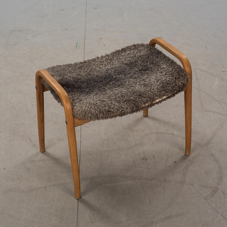 FÅTÖLJ med FOTPALL, "Lamino", Yngve Ekström.