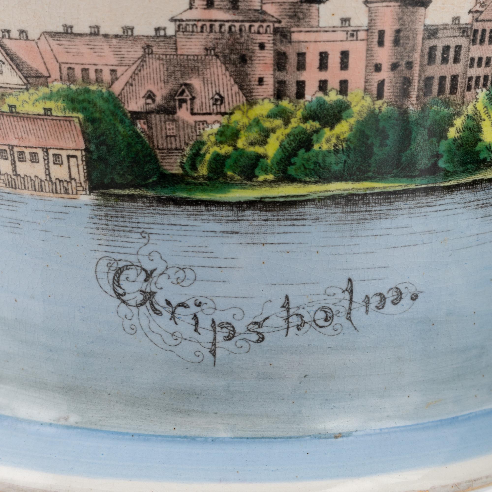 Ytterfoder, 5 st, porslin, mestadels Gustavsberg och Rörstrand.