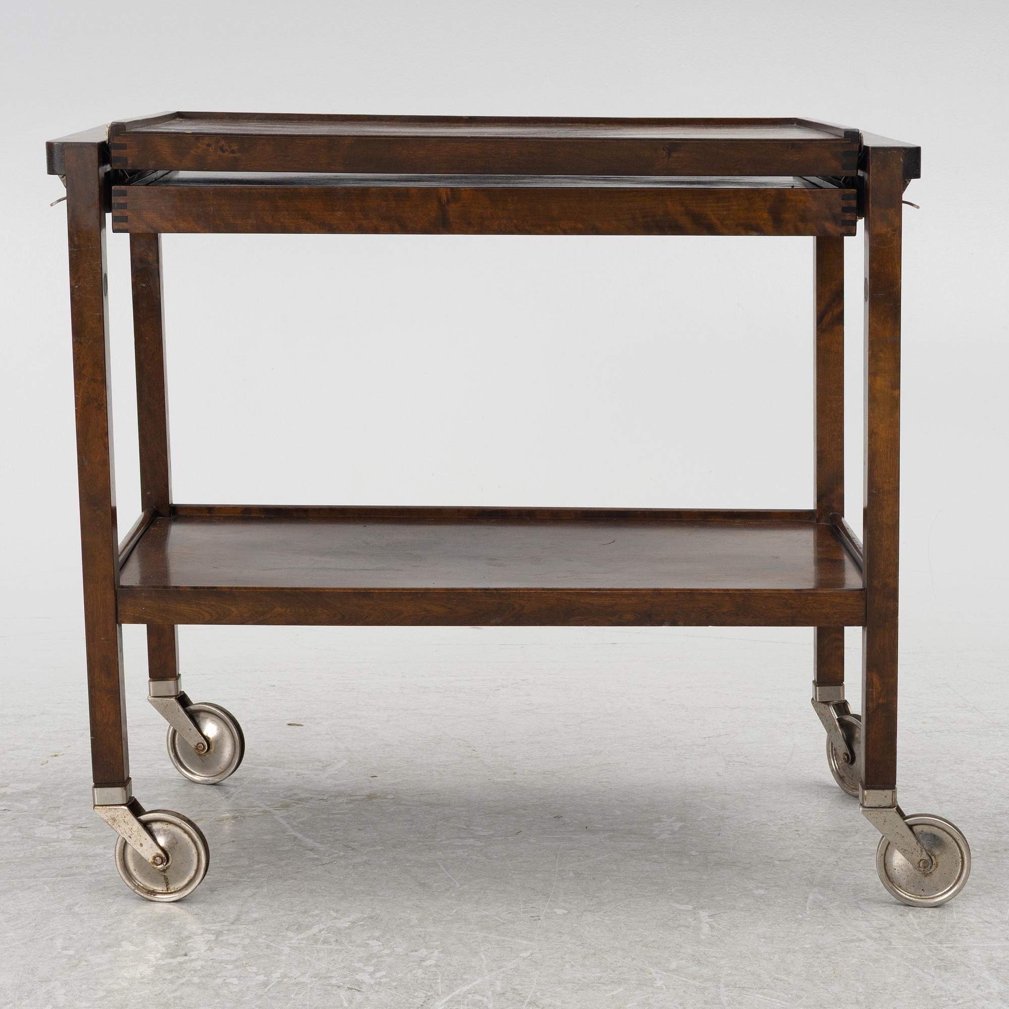 A Functionalist serving cart, second quarter of the 20th century.