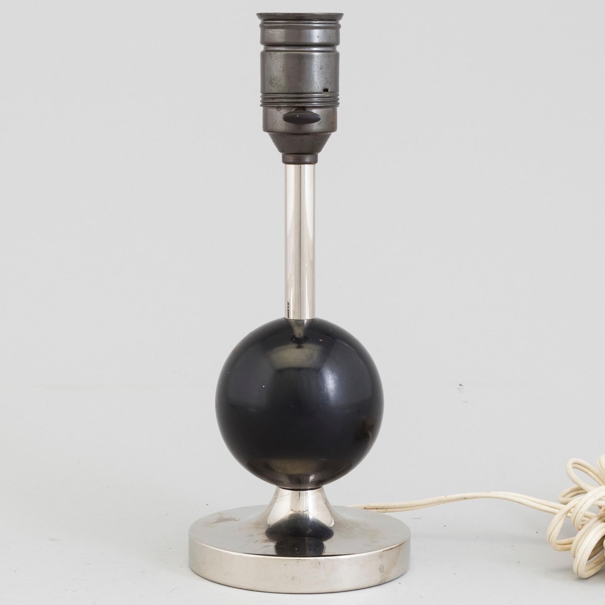 An art deco table lamp, 1930´s.