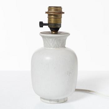 Gunnar Nylund, a stoneware tablelamp, Rörstrand.