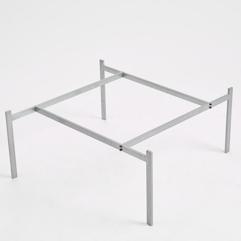 Poul Kjaerholm, a "PK61" coffee table, E. Kold Christensen, Denmark.