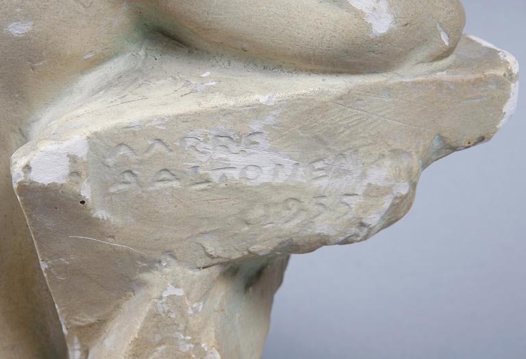 AALTONEN, AARRE. Skulptur, gips, sign o dat 1955.