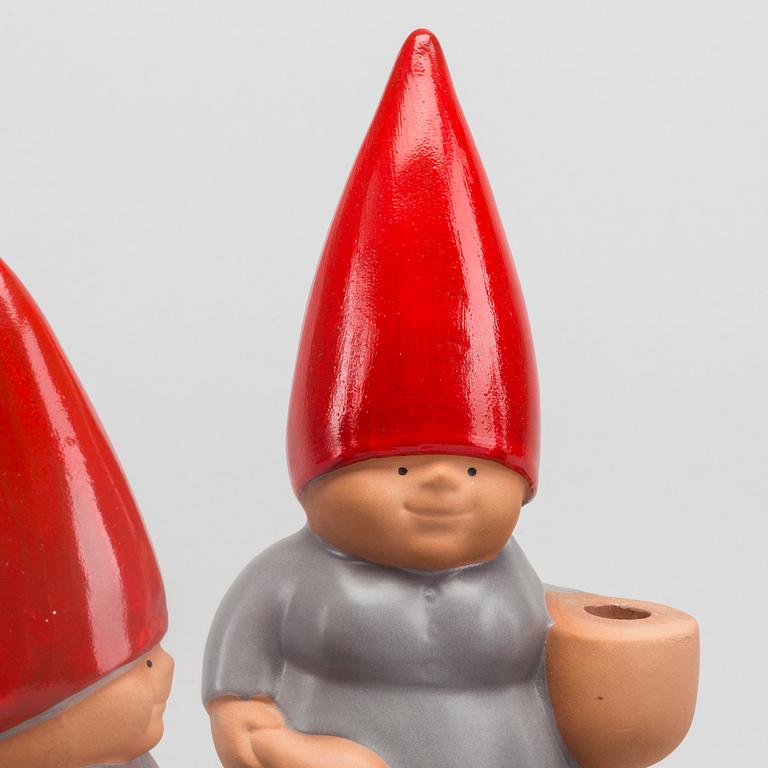 Three Lisa Larson figurins from the end of 20th century.