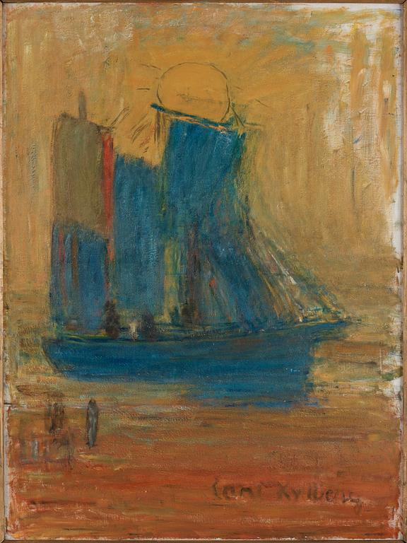 Carl Kylberg, "Segeltorkning (II)".