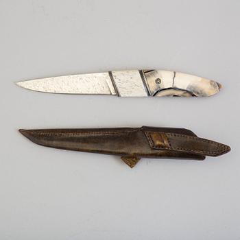 ANDRZEJ RYBAK, kniv, "Gentlemans Knife", samtida.