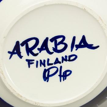 SKÅL,  porslin, "Valencia", Ulla Procopé, Arabia, Finland.