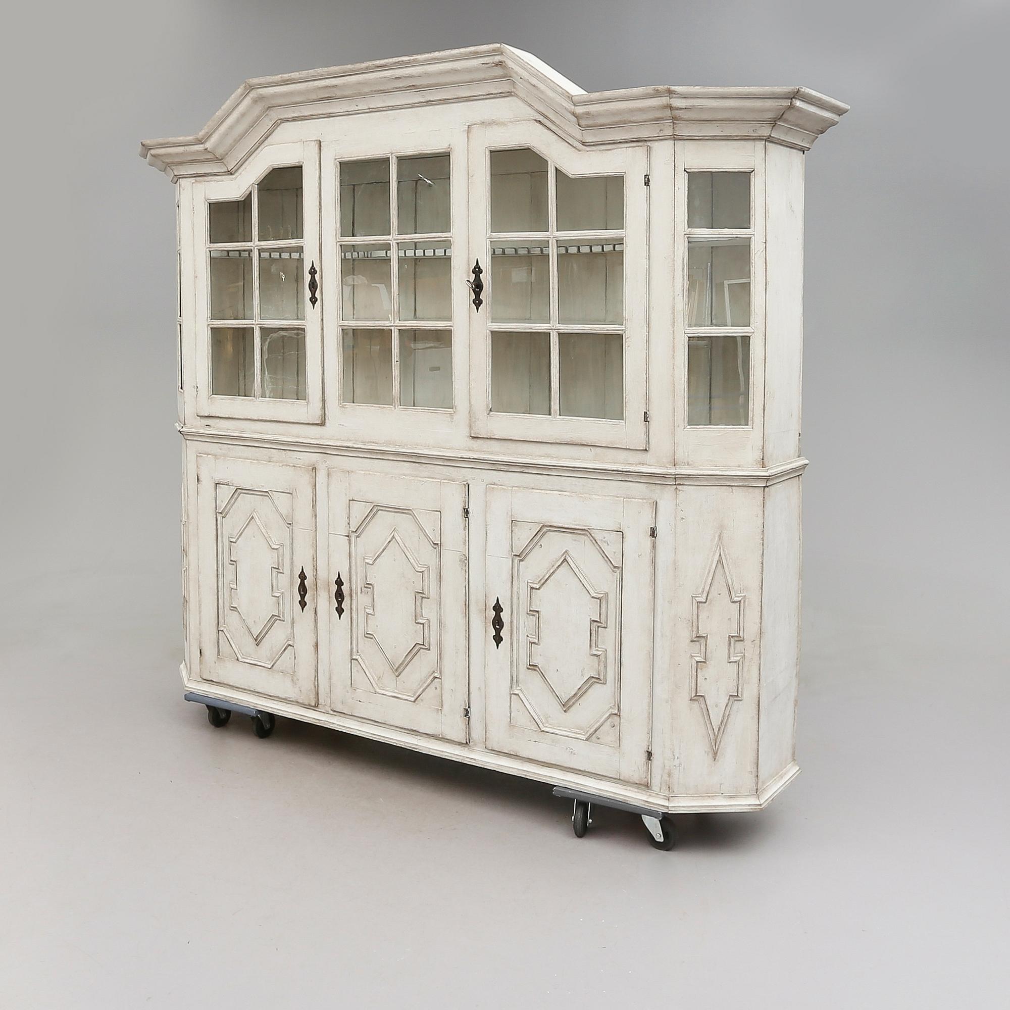 SKÅP, barockstil, 1800-tal.