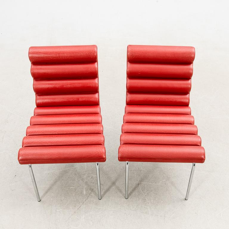 Gunilla Allard, armchairs, a pair, "Chicago", Lammhults.