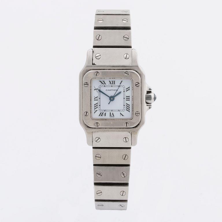 Wristwatch. CARTIER, santo de Cartier. 21x24 mm,