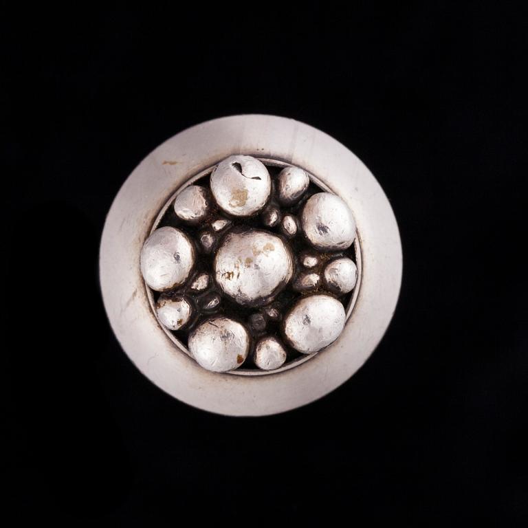 RING, silver (916) Saara Hopea, Ossian Hopea Borgå 1963. Vikt 13 g.