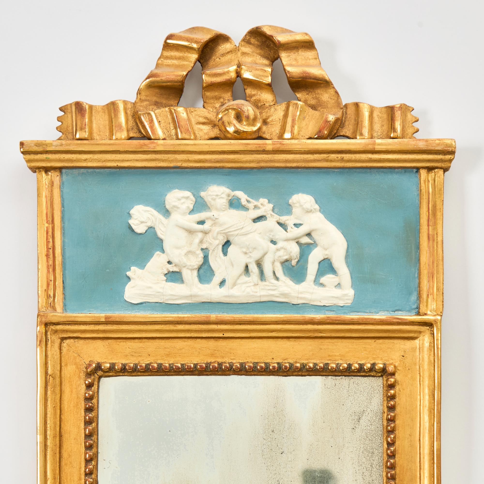 Mirror, late 18th century, Late Gustavian.