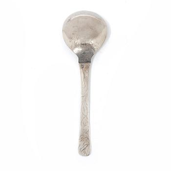 Niels Svendsen, sked, silver, Köpenhamn (verksam 1671-1699). Barock.