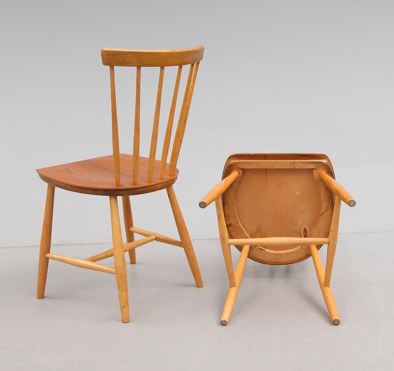 STOLAR, 5 st (3+2), bl a Fanett, Tapio Wirkkala, 1900-talets andra hälft.