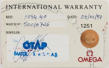 OMEGA, Titane, chronometer, chronograph, wristwatch, 41,5 mm.