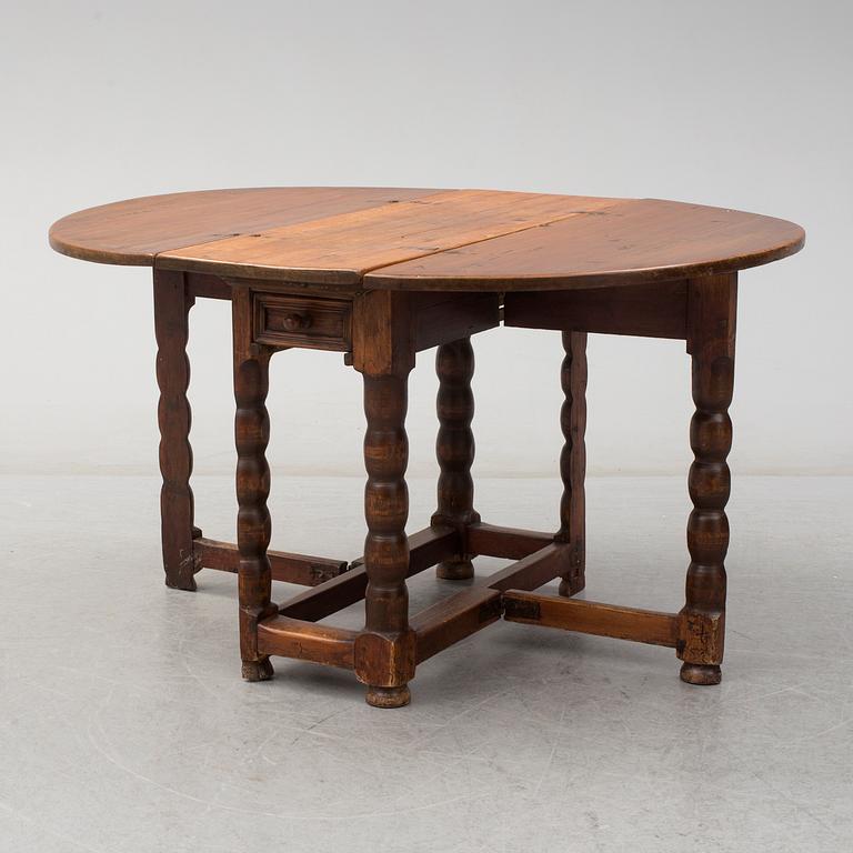 A 19th century table.