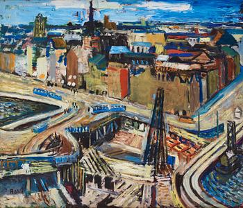 754. Reidar Aulie, "Slussen, Stockholm".