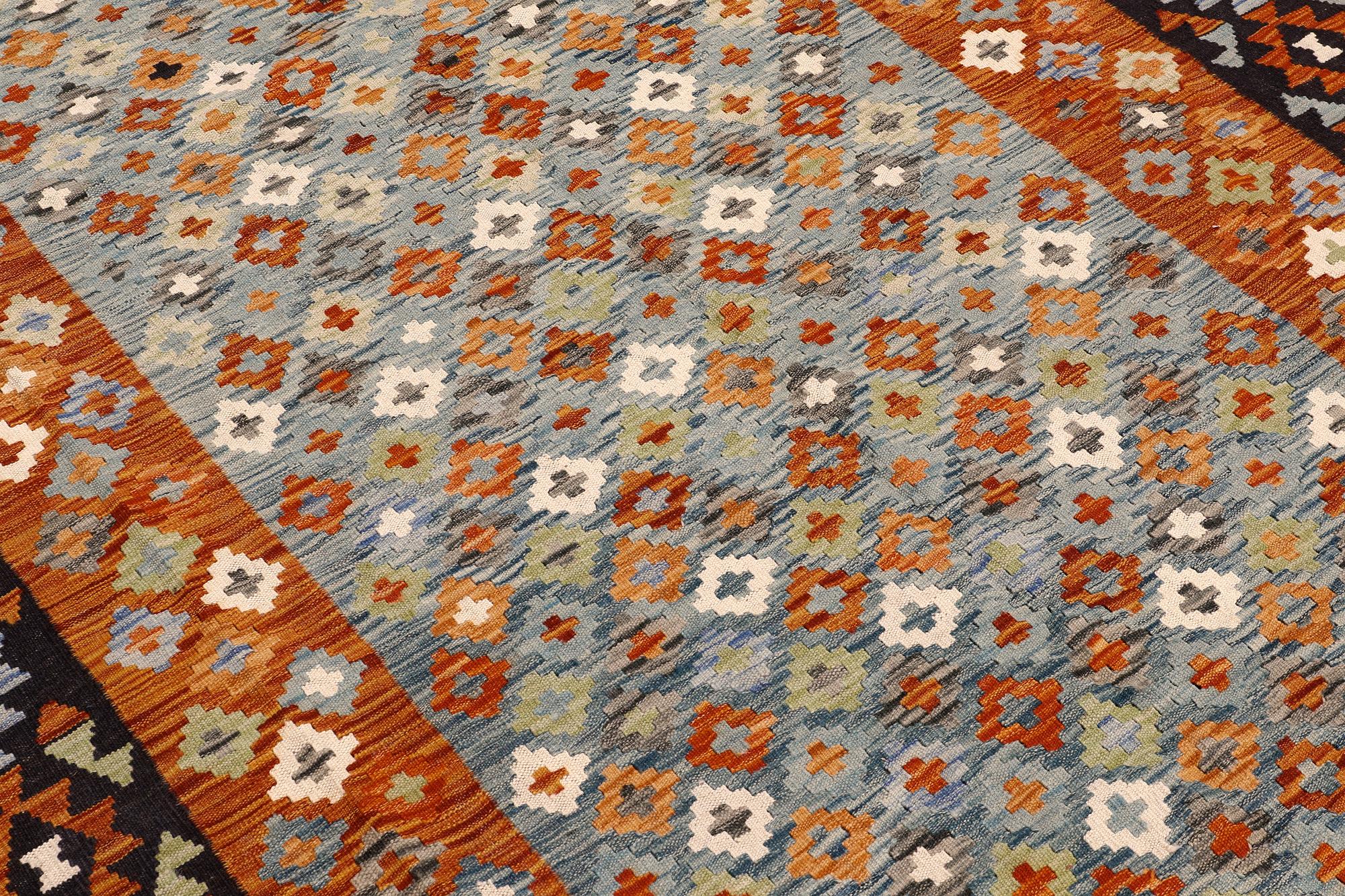 A carpet, kilim, ca 297 x 210 cm.