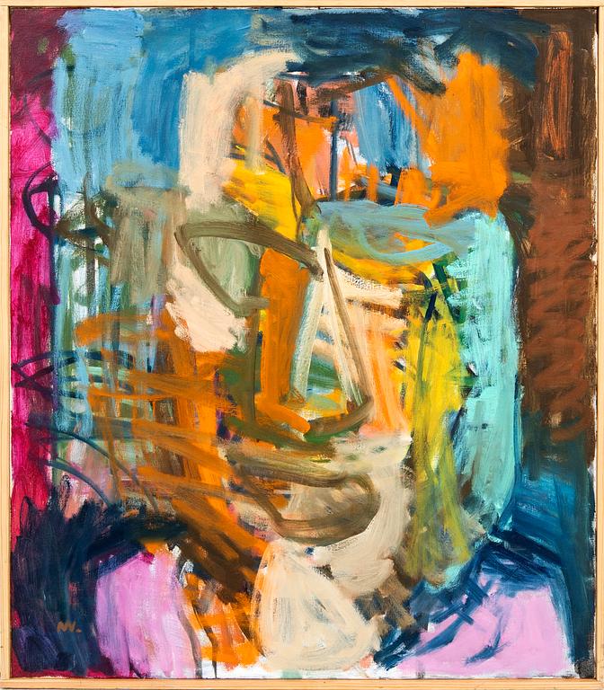 Magnus Wijkström, oil on canvas, signed.