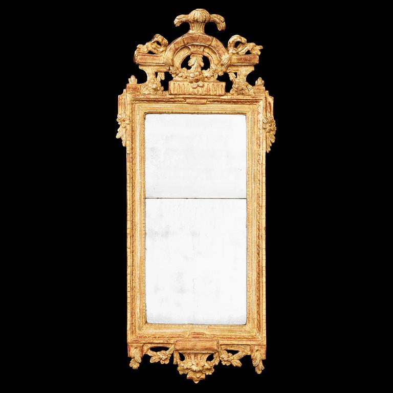 A Gustavian mirror by Johan Åkerblad.