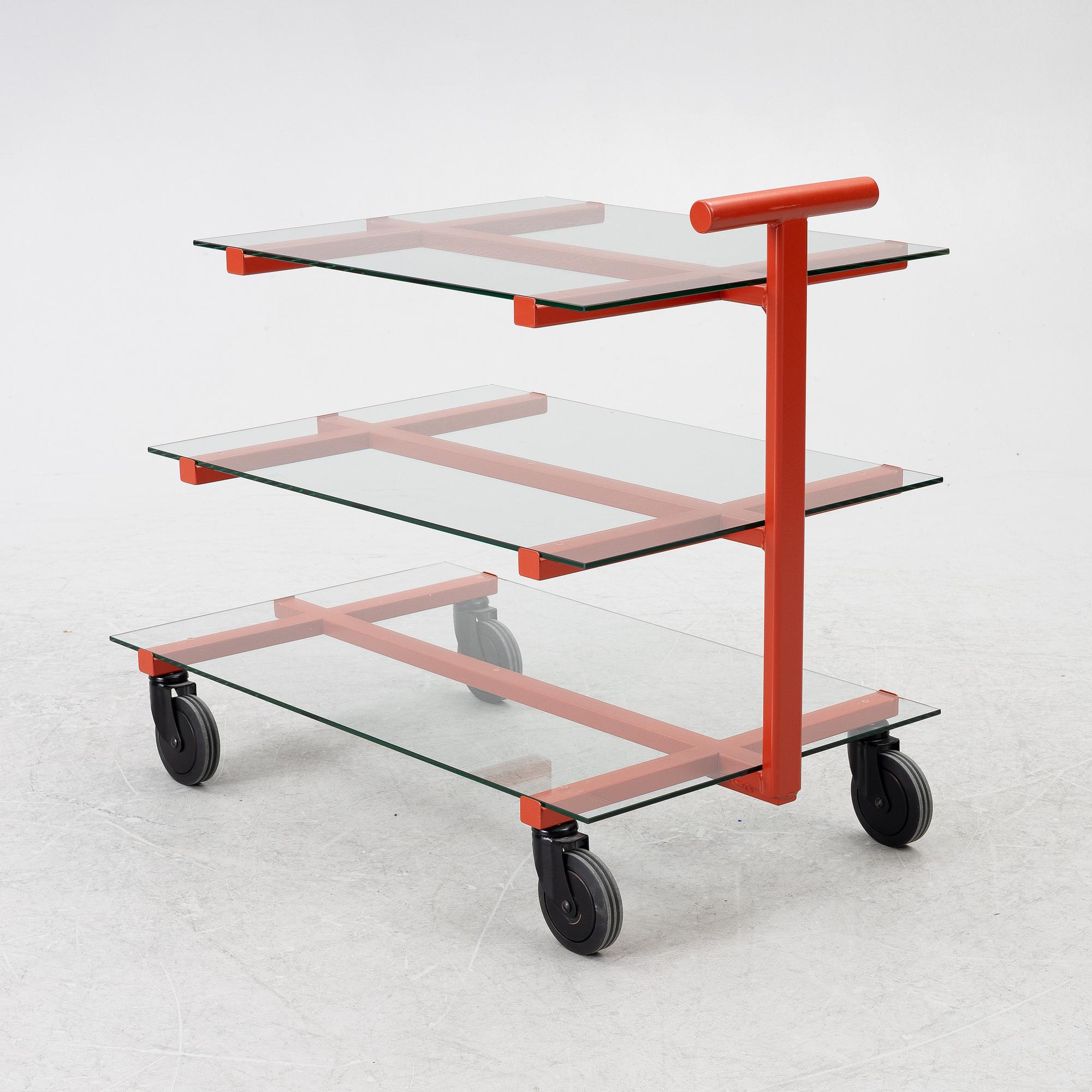 Josef Frank, Tea trolley, model 691, Svenskt Tenn, 2000s.