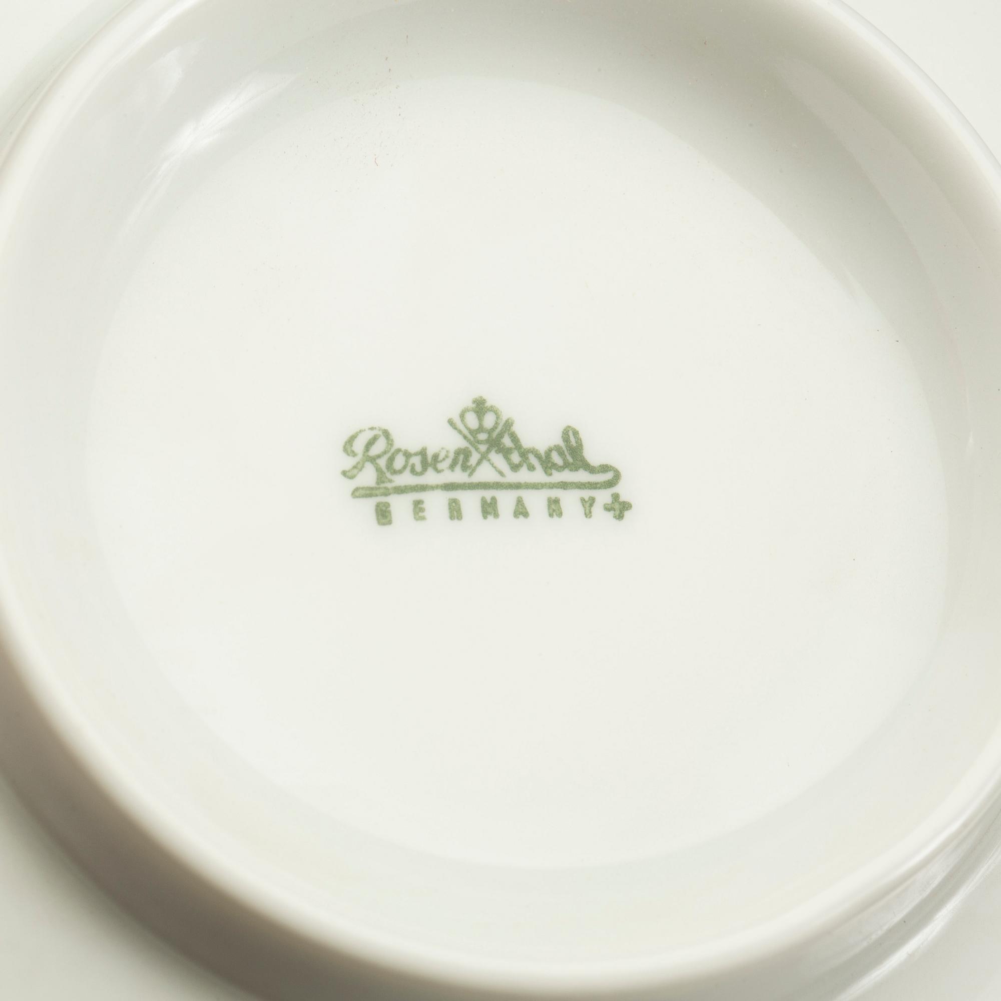 SERVIS, 25 delar, porslin, "Plus", Rosenthal.