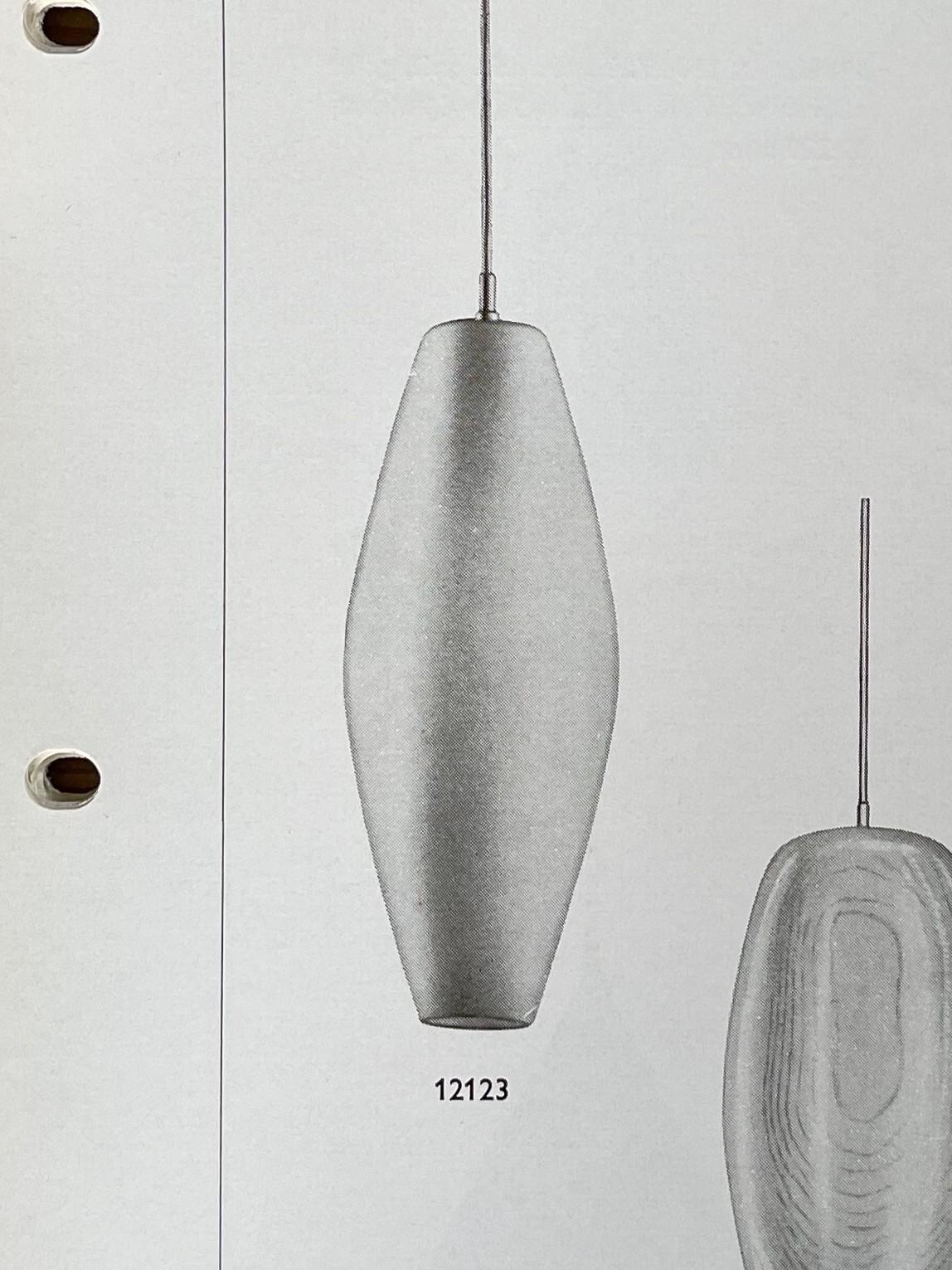 Harald Notini, eller Uno Westerberg, taklampa, Arvid Böhlmarks Lampfabrik, Stockholm, 1950-tal.