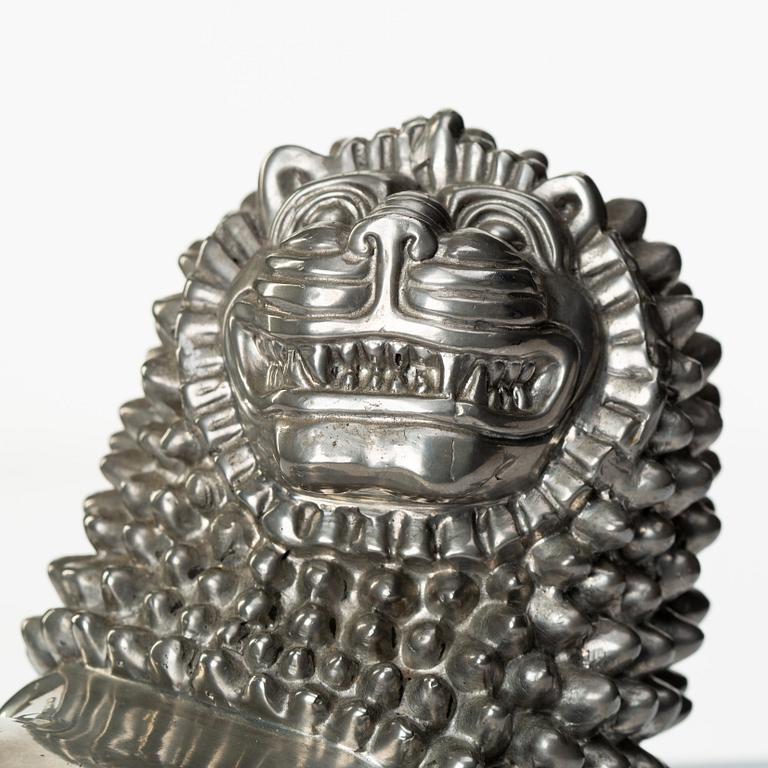 Anna Petrus, skulptur, lejon, Firma Svenskt Tenn, Stockholm 1956.