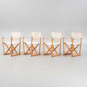 Mogens Koch, a set of four 'MK16' chairs, Denmark.