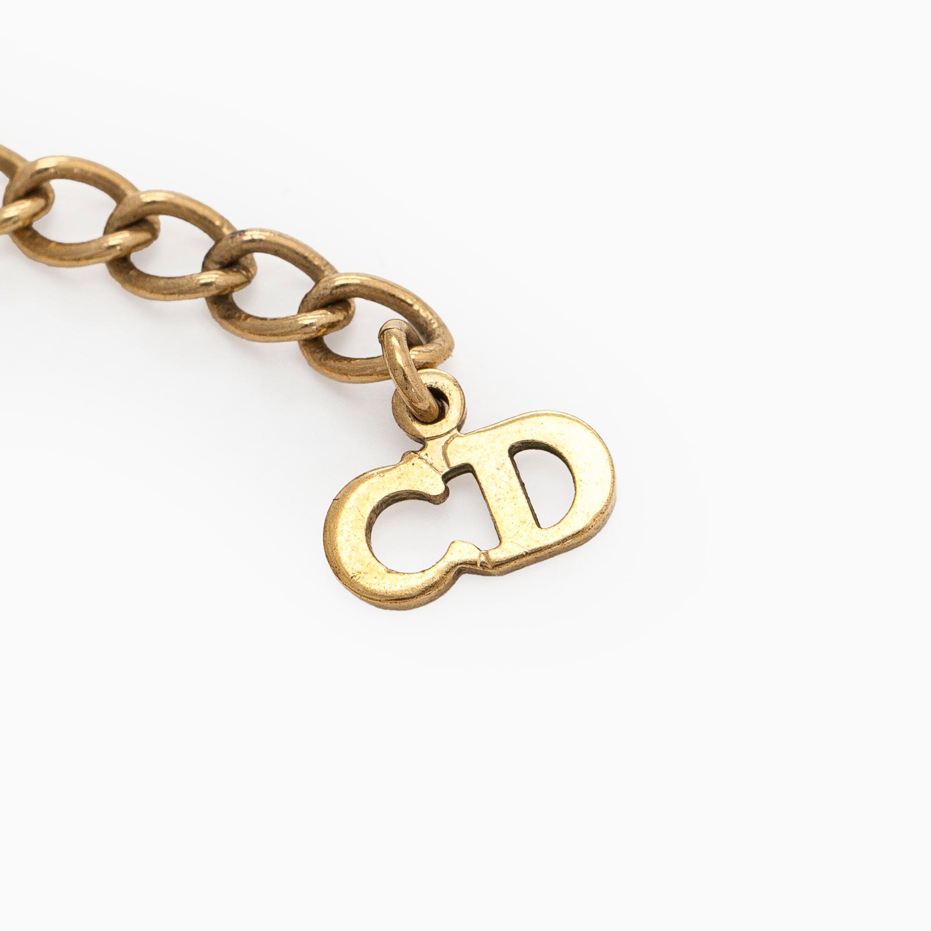 Christian Dior, a vintage necklace.