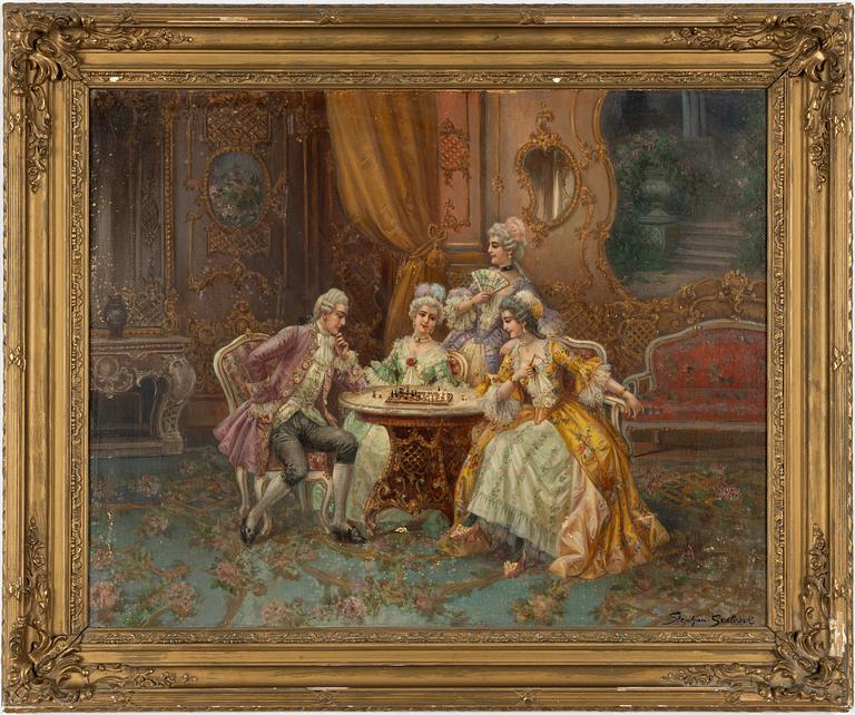 Stephan Sedlacek, Rokokointeriör.