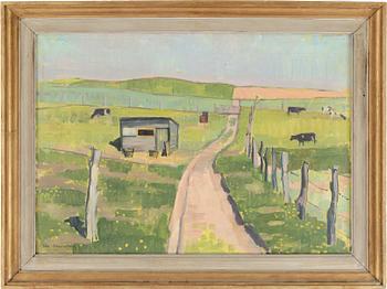 JOHAN JOHANSON, olja på duk, signerad.