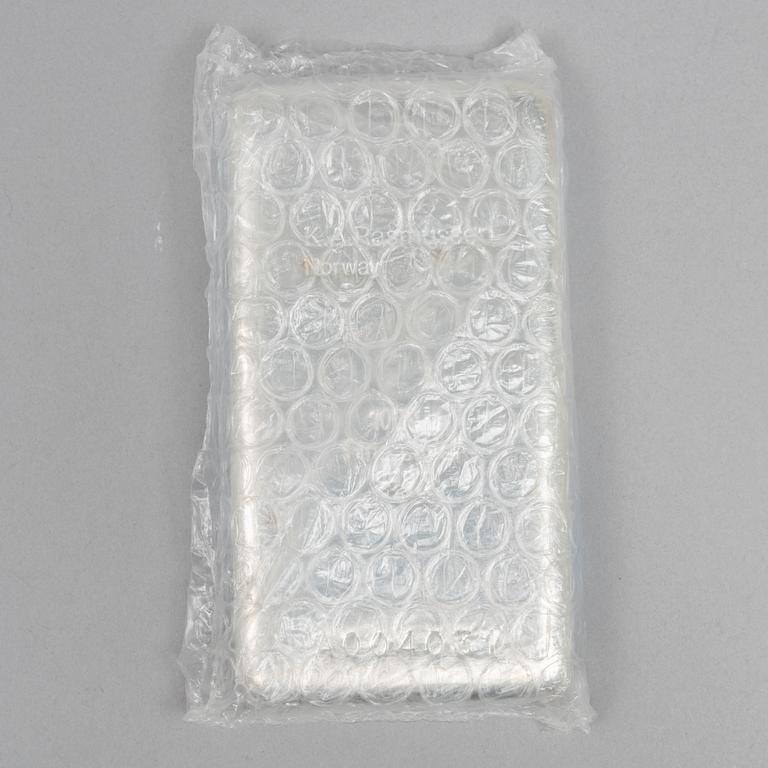 A silver bar, 1000 grams of fine silver, K.A. Rasmussen, Norway.