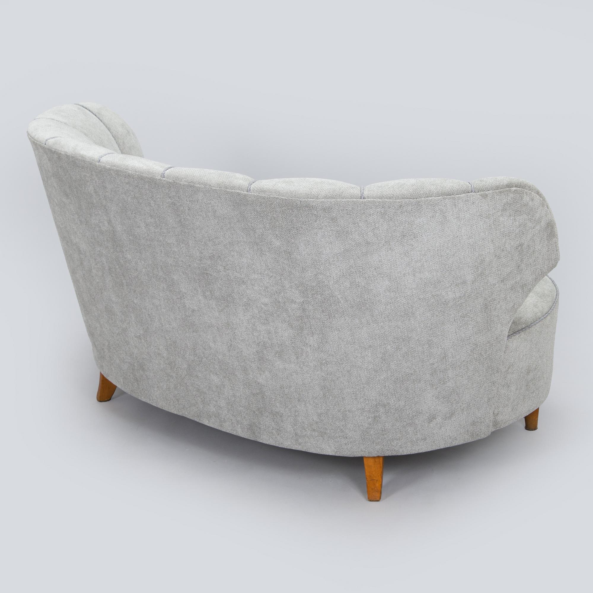 A mid-20th century sofa.