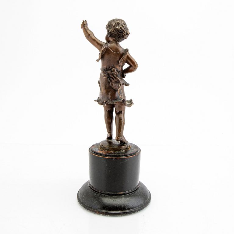 Franz Iffland, a sogned and dated 1890 bronze sculpture.