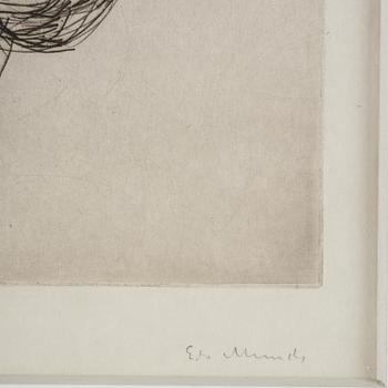 Edvard Munch, "Celline uten hatt" / "Celline Without Hat".