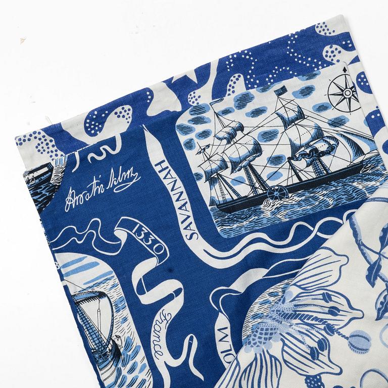 Josef Frank, four cushion covers, Svenskt Tenn.