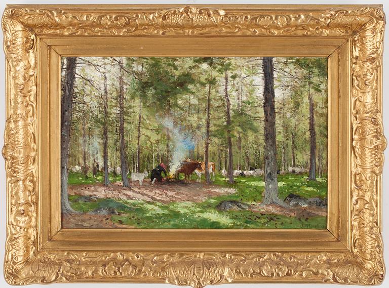 OLOF ARBORELIUS, olja på duk. Signerad.