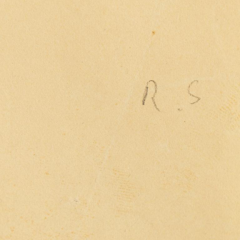 Ragnar Sandberg, Självporträtt.