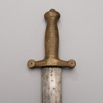 A Russian M1848 infantry tesak.