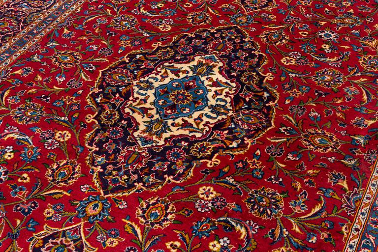 Carpet, Keshan, approx. 360 x 250 cm.