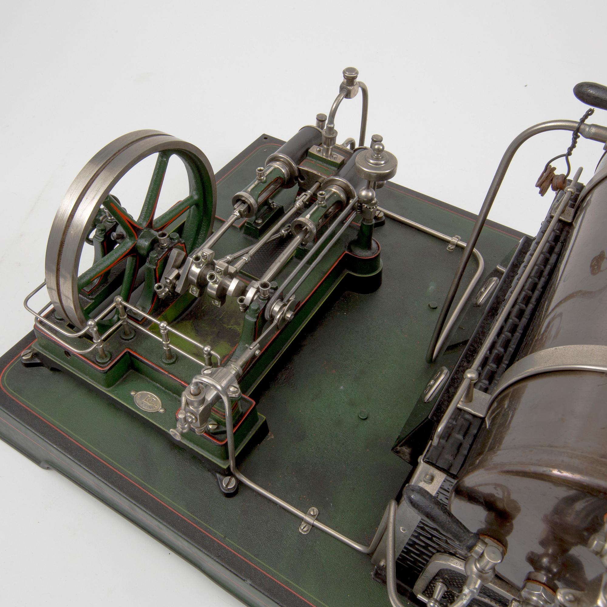 A Doll & Cie steam engine Germany 1930s.