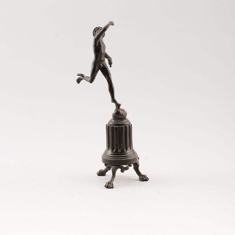 SKULPTUR, bronserad metall, 1900-tal.