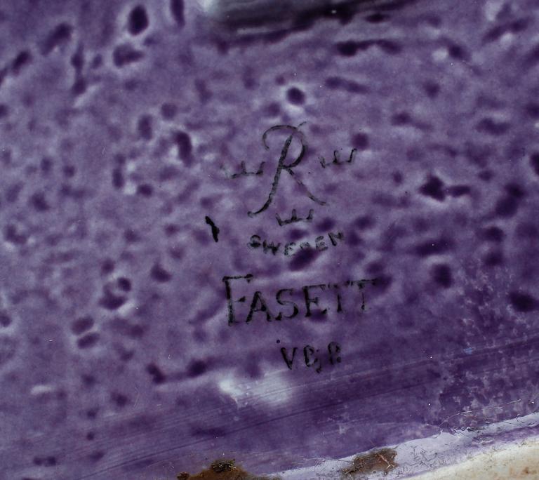 VASER, 3 st samt FAT, chamotte, Vilhelm Bjerke-Petersen, Rörstrand.