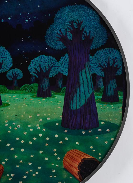 Per Wizén, "Blue Suspense", 2019.