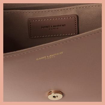 KUVERTVÄSKA, "Chyc leather Clutch", Saint Laurent.