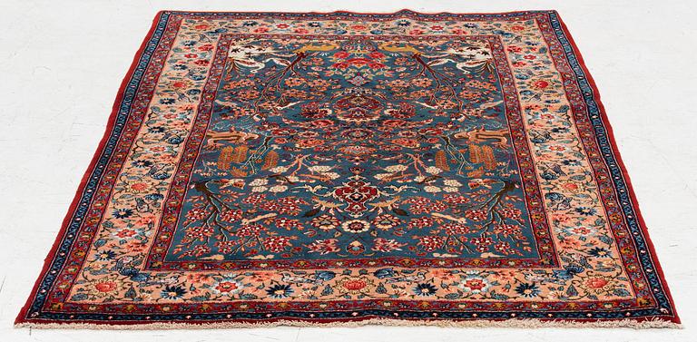 Matta, semiantik Isfahan/Nain, centrala Iran, ca 140 x 106 cm.