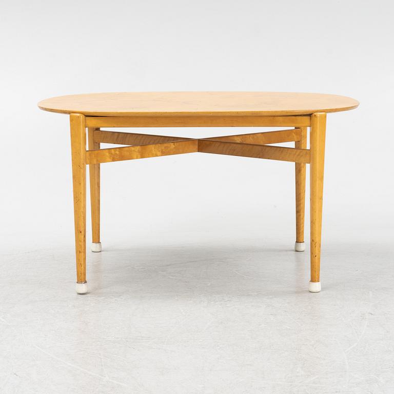 Axel Larsson, a Swedish Modern coffee table, Svenska Möbelfabrikerna Bodafors, 1940's.